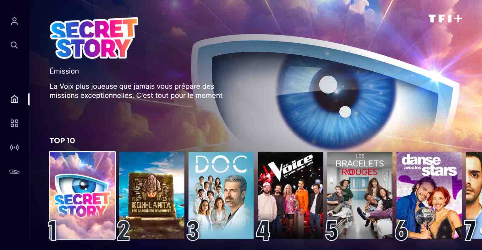 TF1+, plateforme de streaming gratuite française leader en avril 2024 avec  près de 33 millions de visiteurs uniques | média+